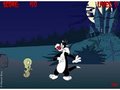 Sylvester sa pusa at Tweety Zombies upang i-play sa online