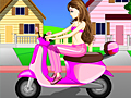 Pambabae motorbike Bihisan Up upang i-play sa online