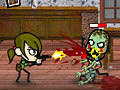 Batang babae vs Zombies upang i-play sa online