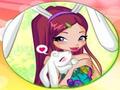 Winx Bunny Estilo: Round Puzzle upang i-play sa online