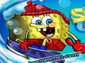 Punasan ng espongha Bob snowboarding upang i-play sa online