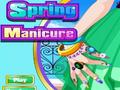 Spring manicure upang i-play sa online