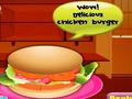 Masarap na Chicken Burger upang i-play sa online