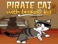 Pirate Cat Sa Broken Leg upang i-play sa online