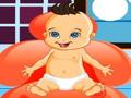 Cute Baby bathing upang i-play sa online