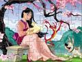 Princess Mulan Itinaas ng Jigsaw upang i-play sa online